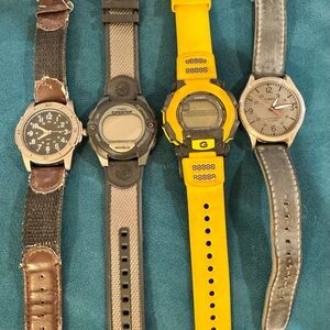 Watch Lot Timex Expedition Casio G Shock + Analog Digital Watches For Repair